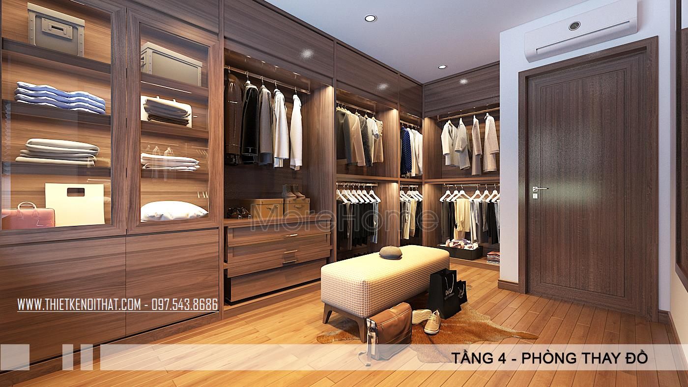 Thiết kế nội thất biệt thự hiện đại tại VinHome Thăng Long